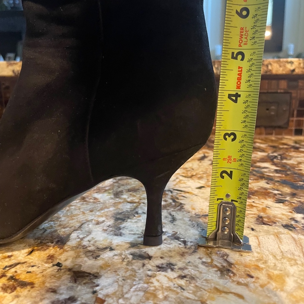 Via Spiga Black Suede Boots (8 US) - Picture 8 of 8